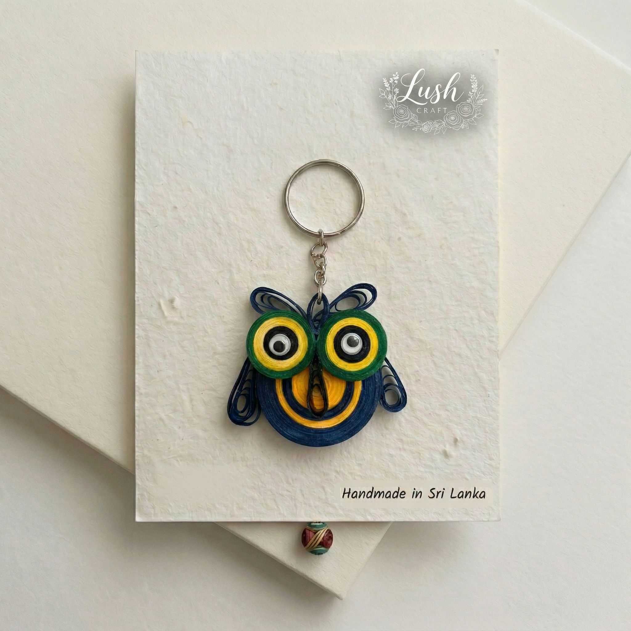 Owl Keychain view 1