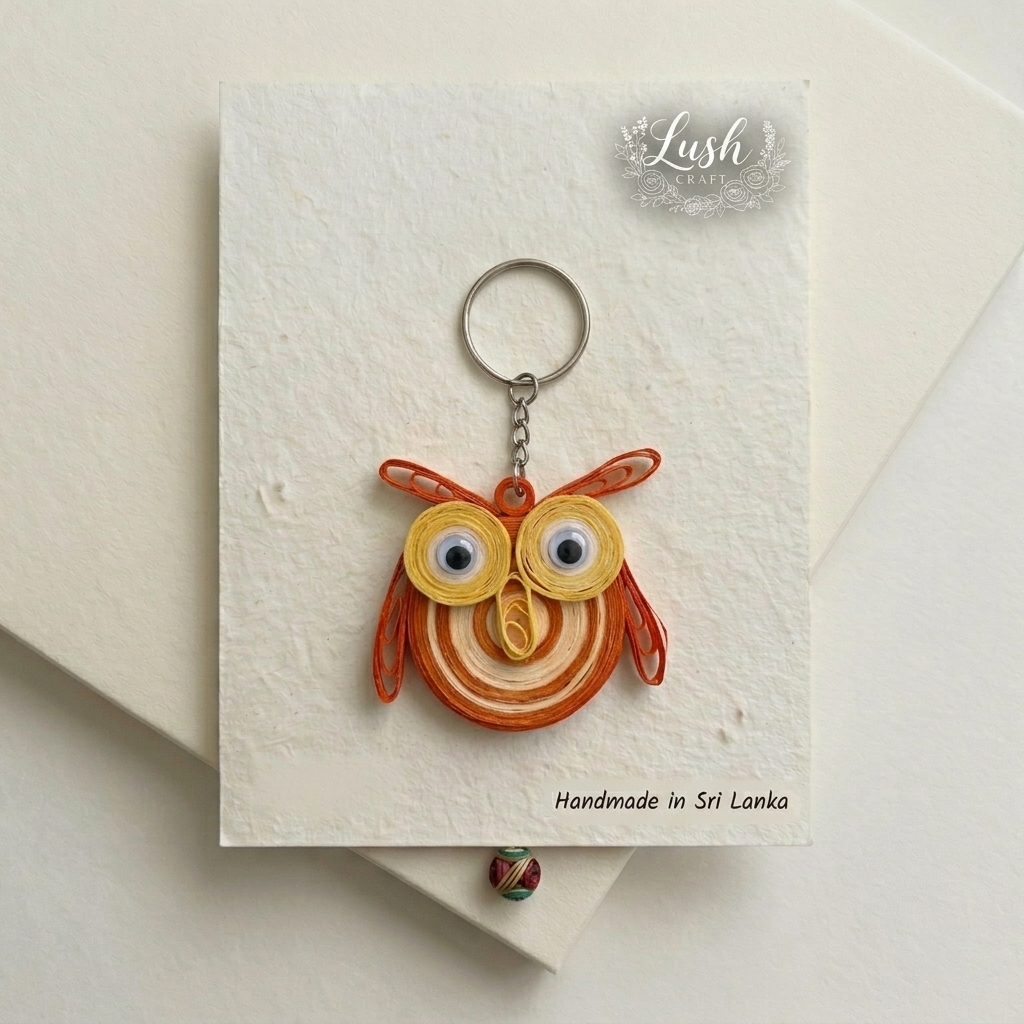Owl Keychain view 2