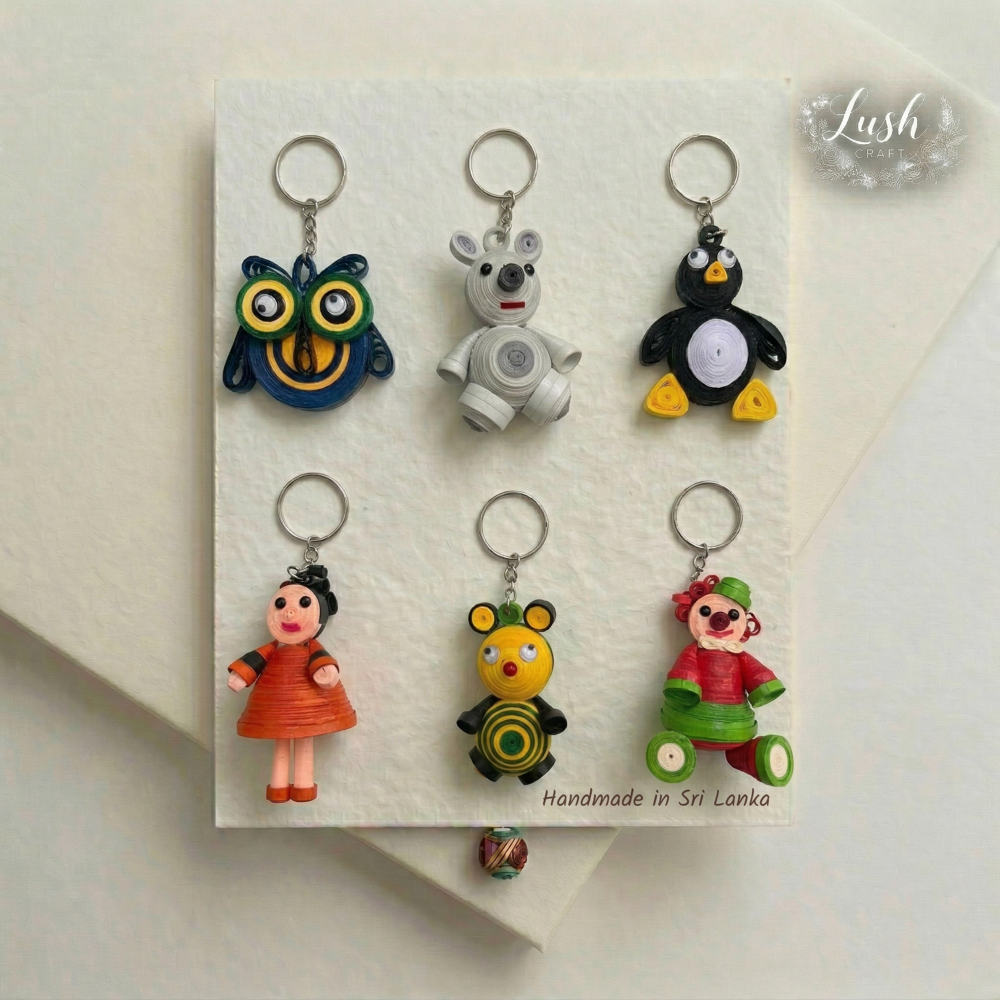Penguin Keychain view 1