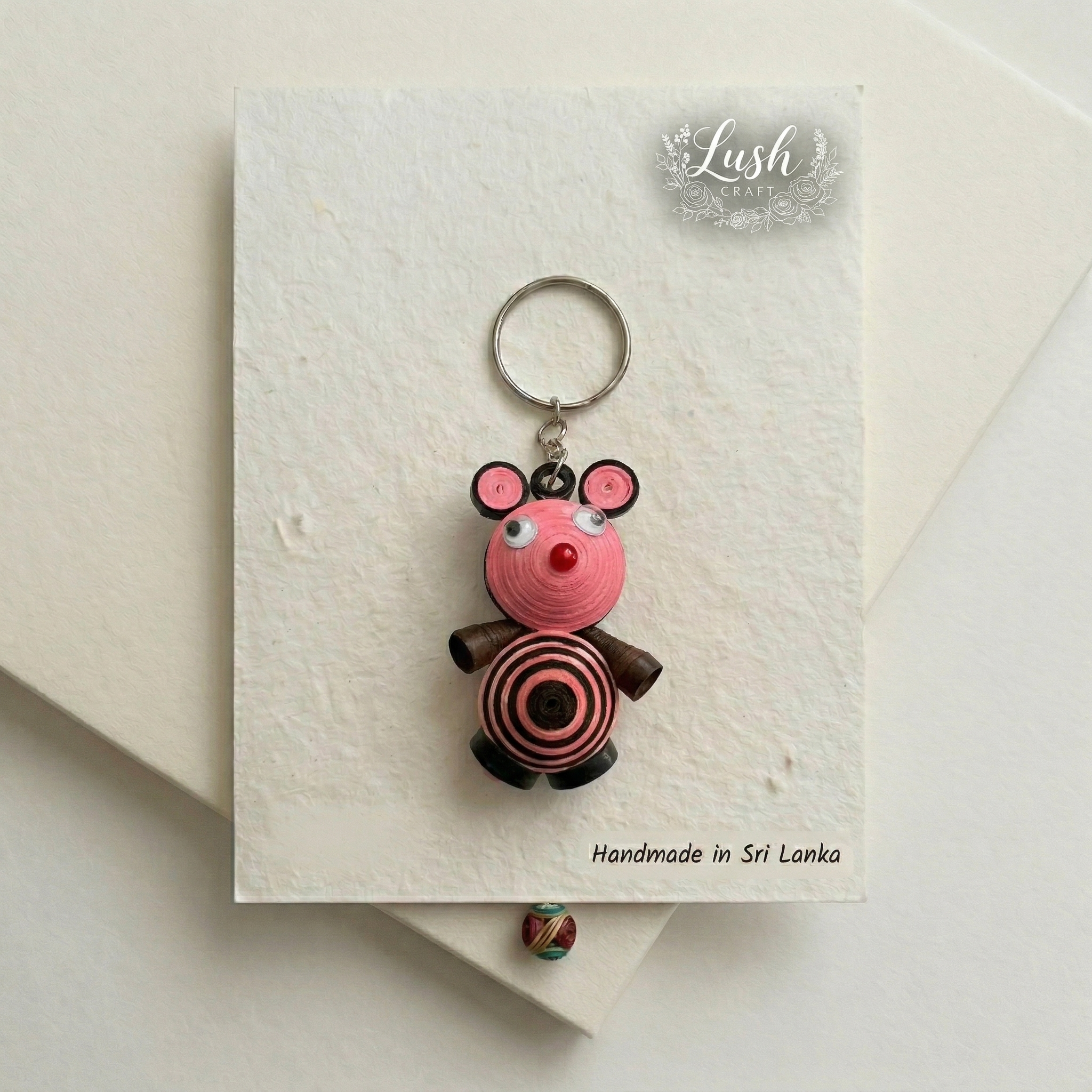 Teddy Bear Keychain view 1