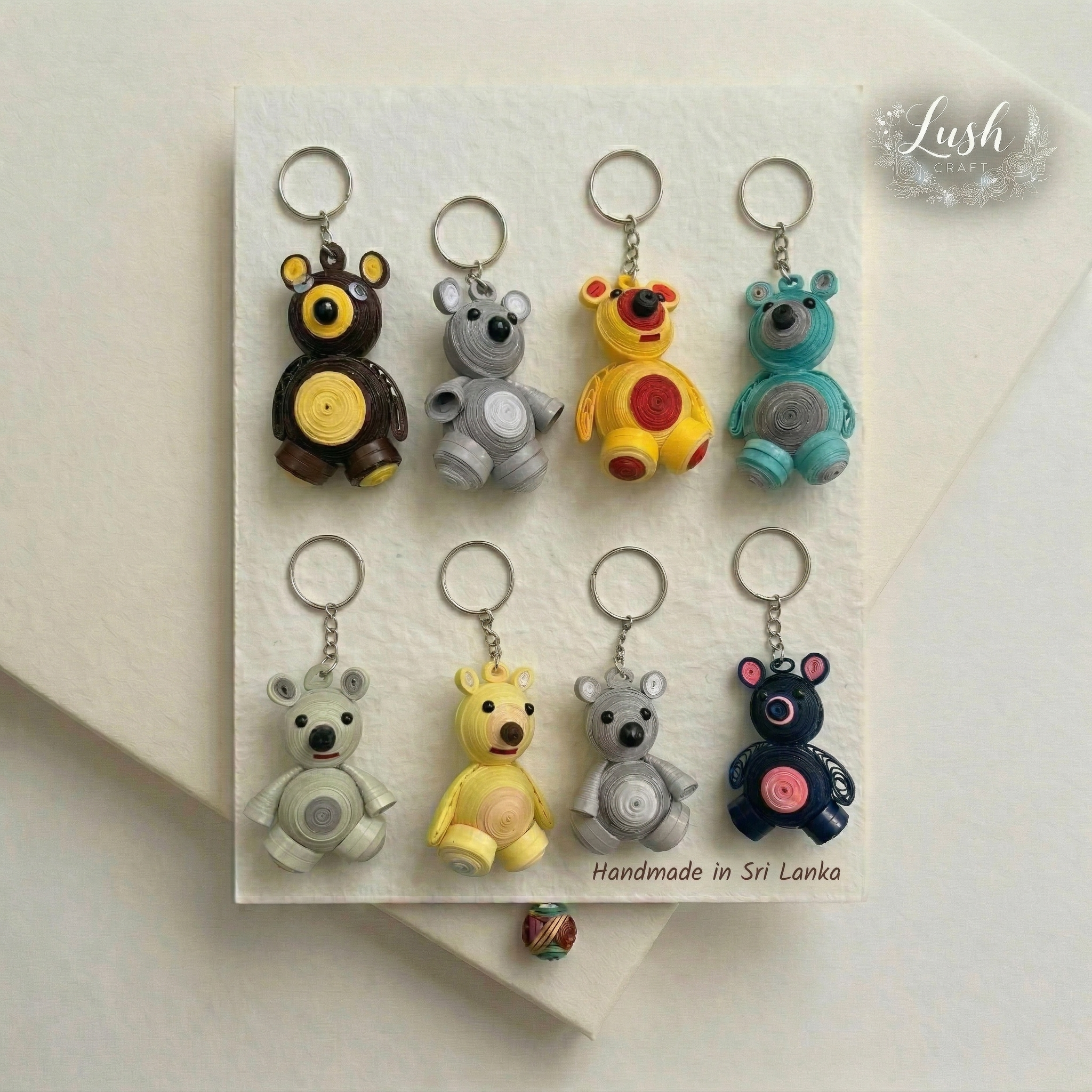 Teddy Bear Keychain view 3